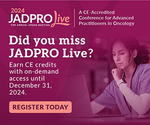 Did you miss JADPRO Live? Earn CE credits with on-demand access until December 31, 2024. Register Today